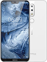 Best available price of Nokia 6-1 Plus Nokia X6 in Tanzania